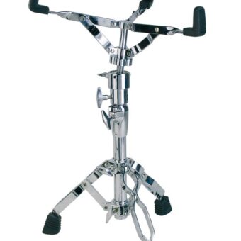 Flexible drum throne with adjustable height and comfortable pads for drummers, sturdy chrome finish, ideal for studio and live performances at The Music Outlet in Swords, Dublin.