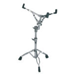 Adjustable drum throne with a chrome finish and padded armrests, ideal for comfortable drumming practice and performances at The Music Outlet Swords Dublin.